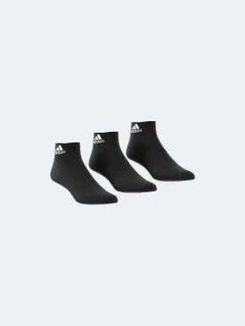 Adidas Cush Ank 3Pp Unisex Training Sock Black Dz9379