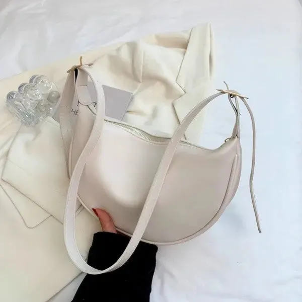 Aili's Corner Millie Vegan Leather Crescent Sling