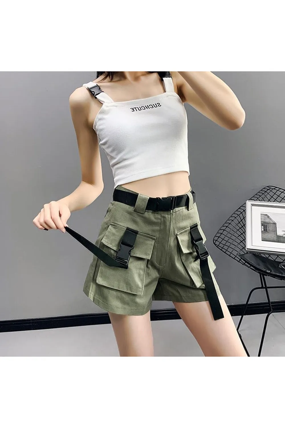 Alt Edgy Cargo Shorts