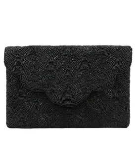 Beaded Scalloped Bag