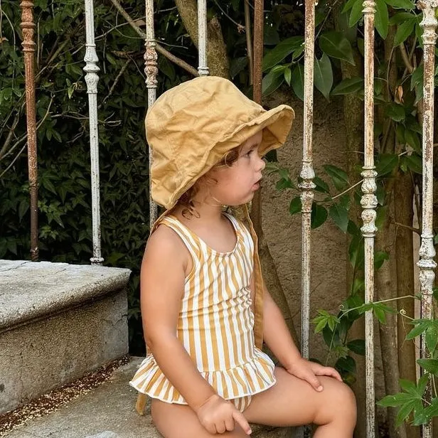 boho hat | gold