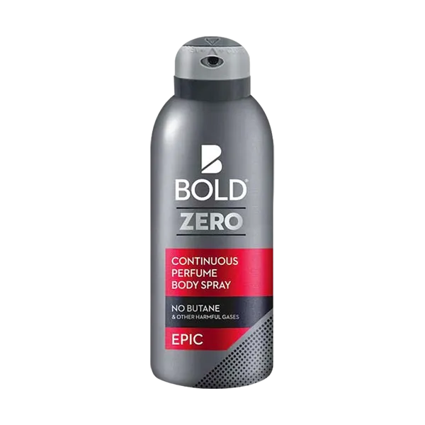 Bold Zero Epic Perfume Body Spray 120ml