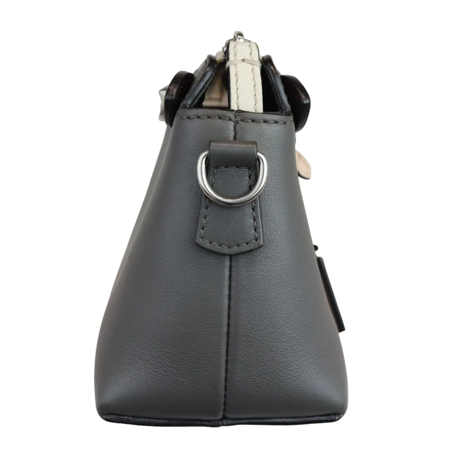 By The Way Multicolor Satchel Calfskin in Grey SHW