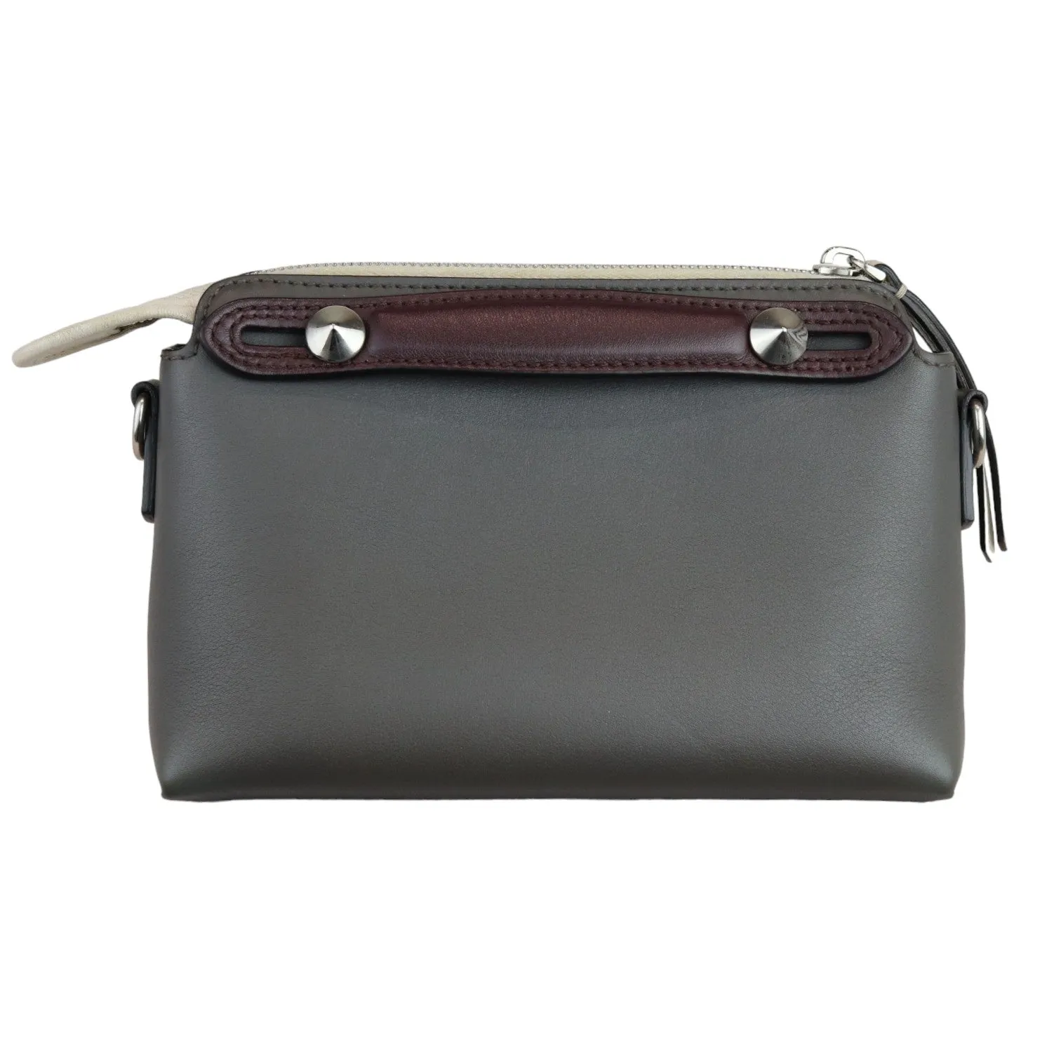 By The Way Multicolor Satchel Calfskin in Grey SHW