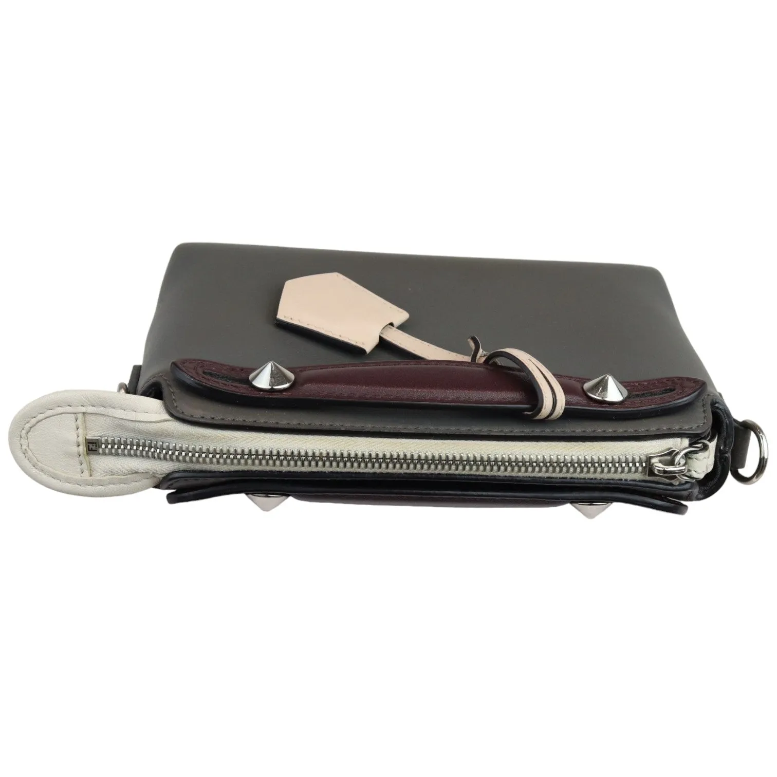 By The Way Multicolor Satchel Calfskin in Grey SHW