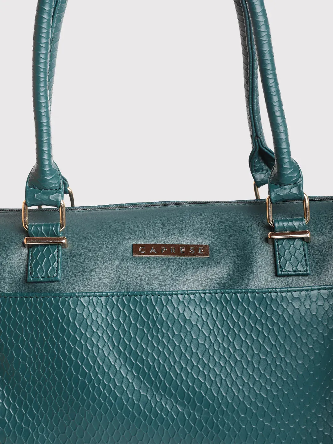 Caprese Fiona Satchel Medium Handbag Teal