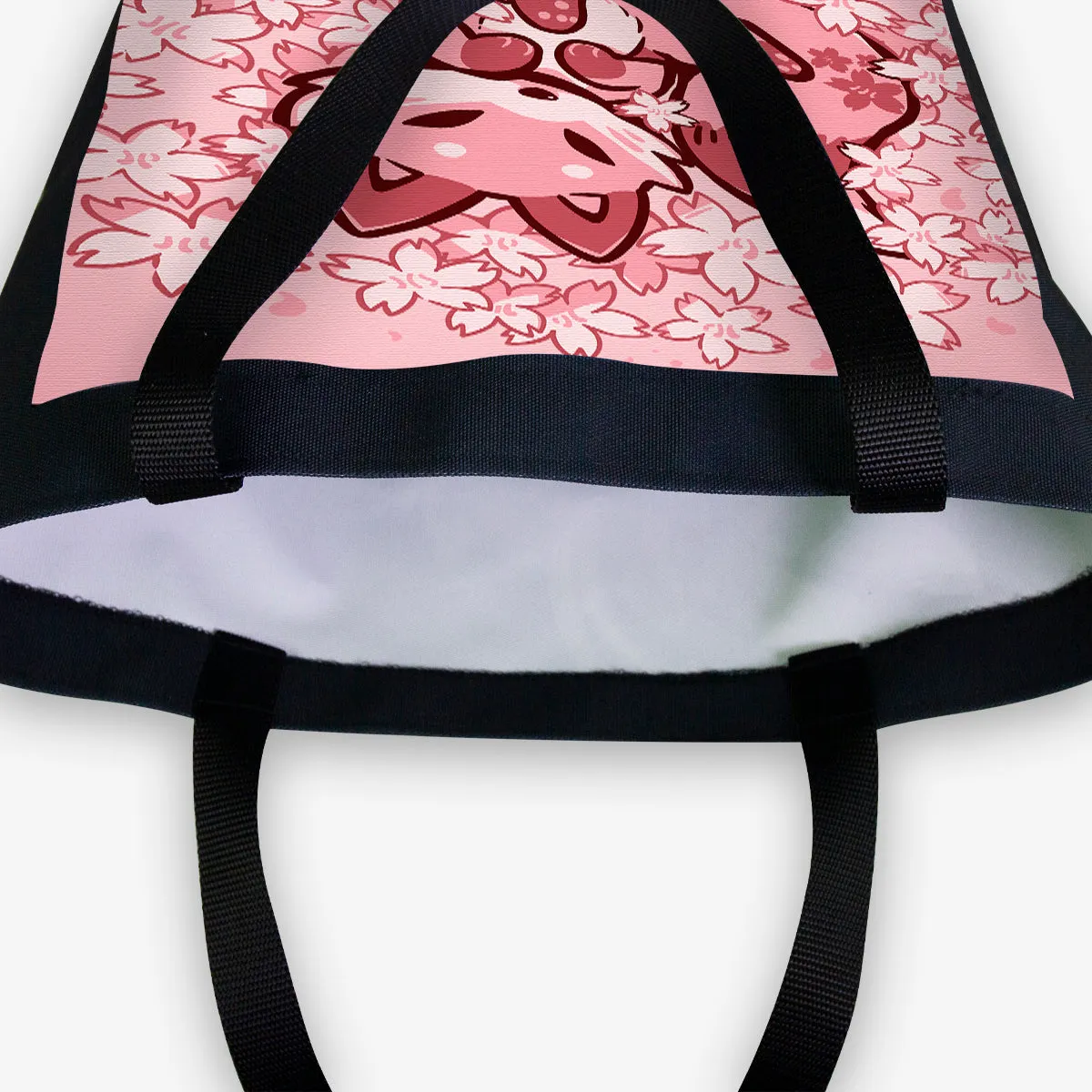 Cherry Blossom Fox Day Tote