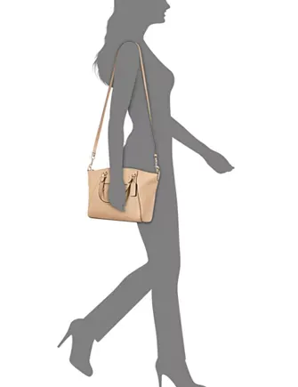 Coach Prairie Satchel in Pebble Leather