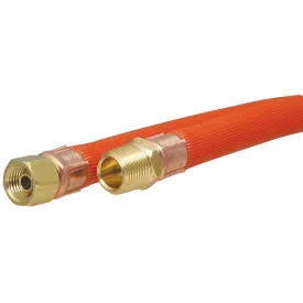 Companion 2400mm 3/8" BSPM - 1/4" BSPF Gas Hose