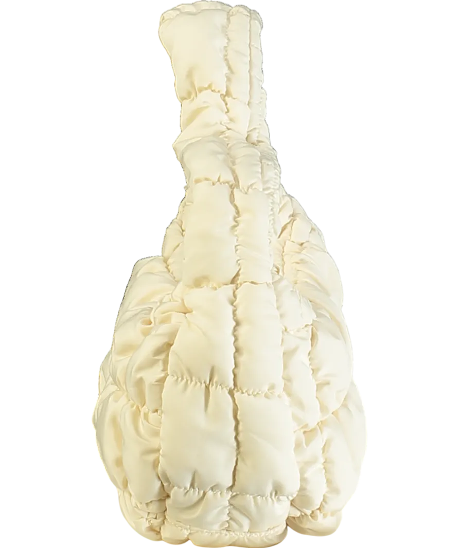 cos Cream Quilted Micro Bag