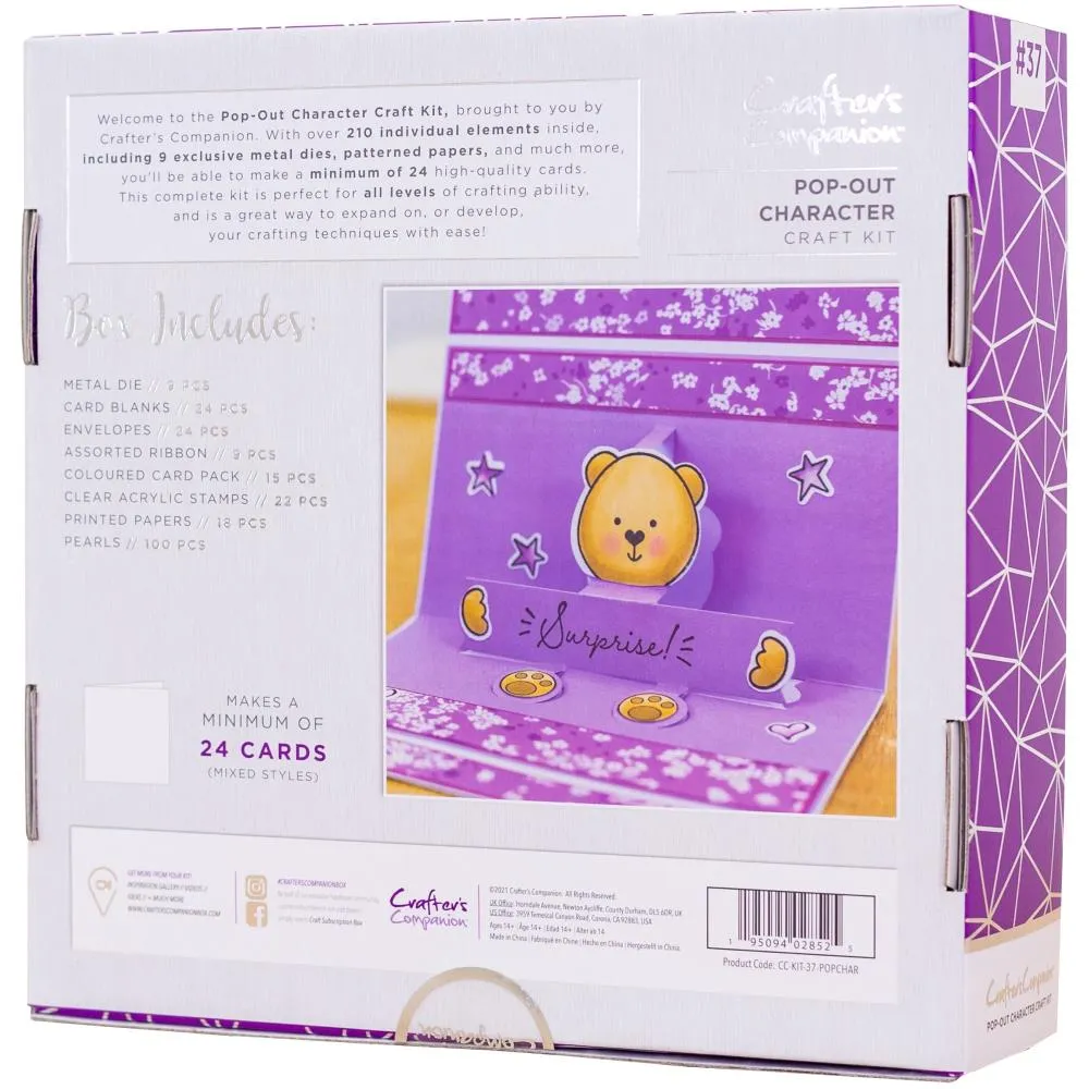 Crafter's Companion Craft Box Kit Pop-Out Characters*