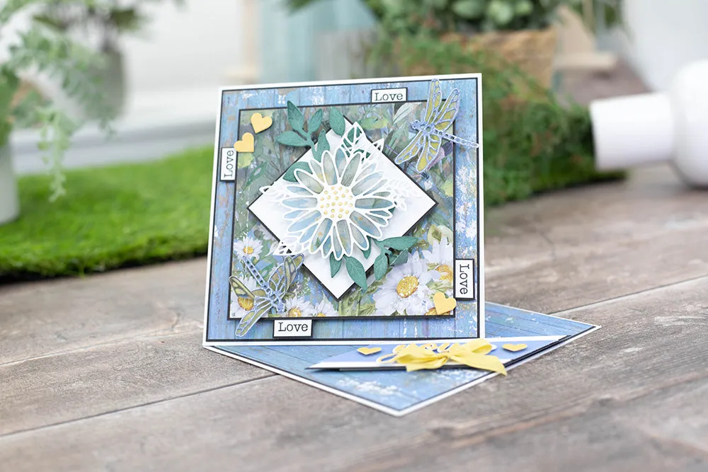 Crafter's Companion Nature's Garden Delightful Daisies dies - Charming Daisy