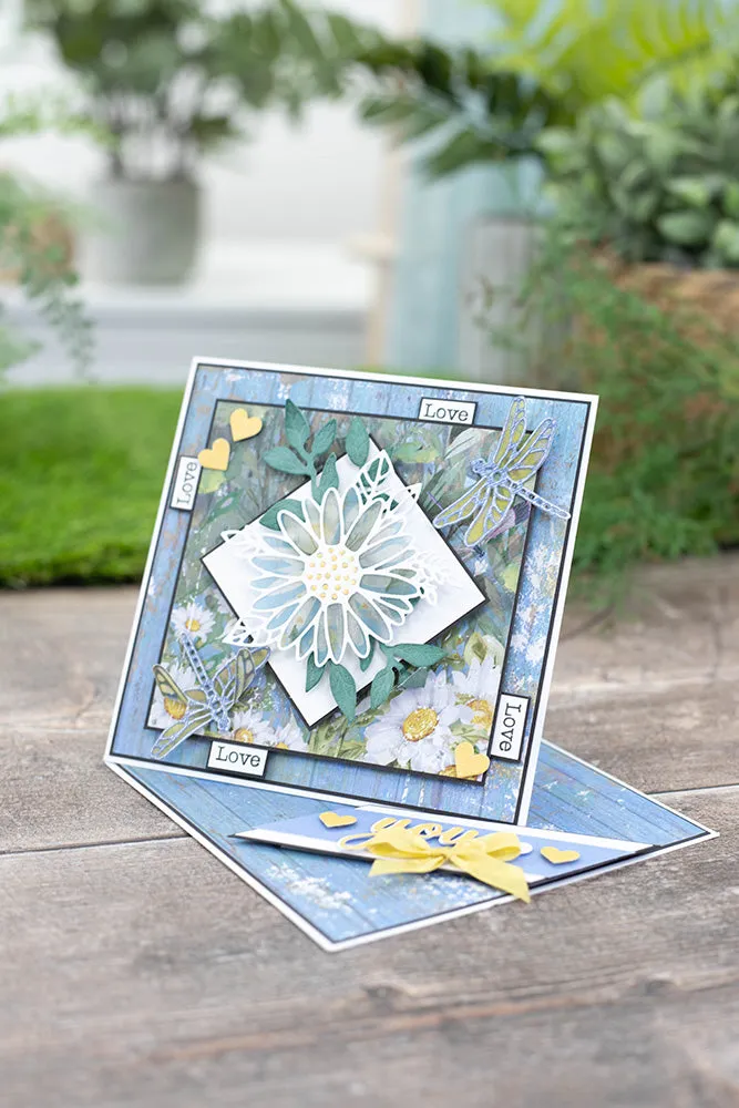 Crafter's Companion Nature's Garden Delightful Daisies dies - Charming Daisy