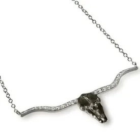 Diamond Longhorn Necklace