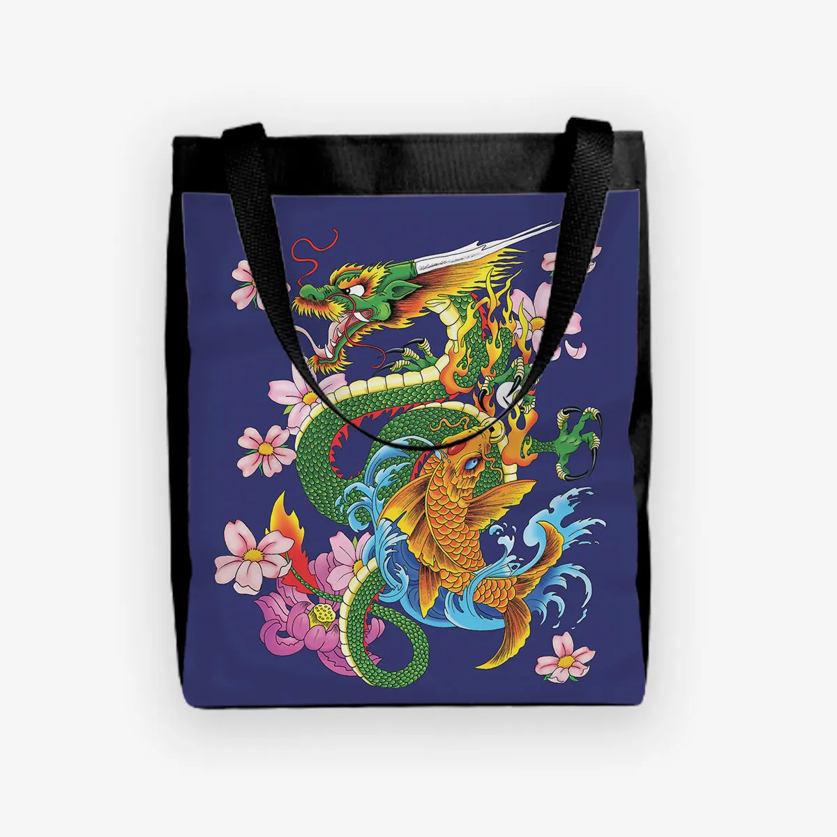 Dragon And Koi Day Tote