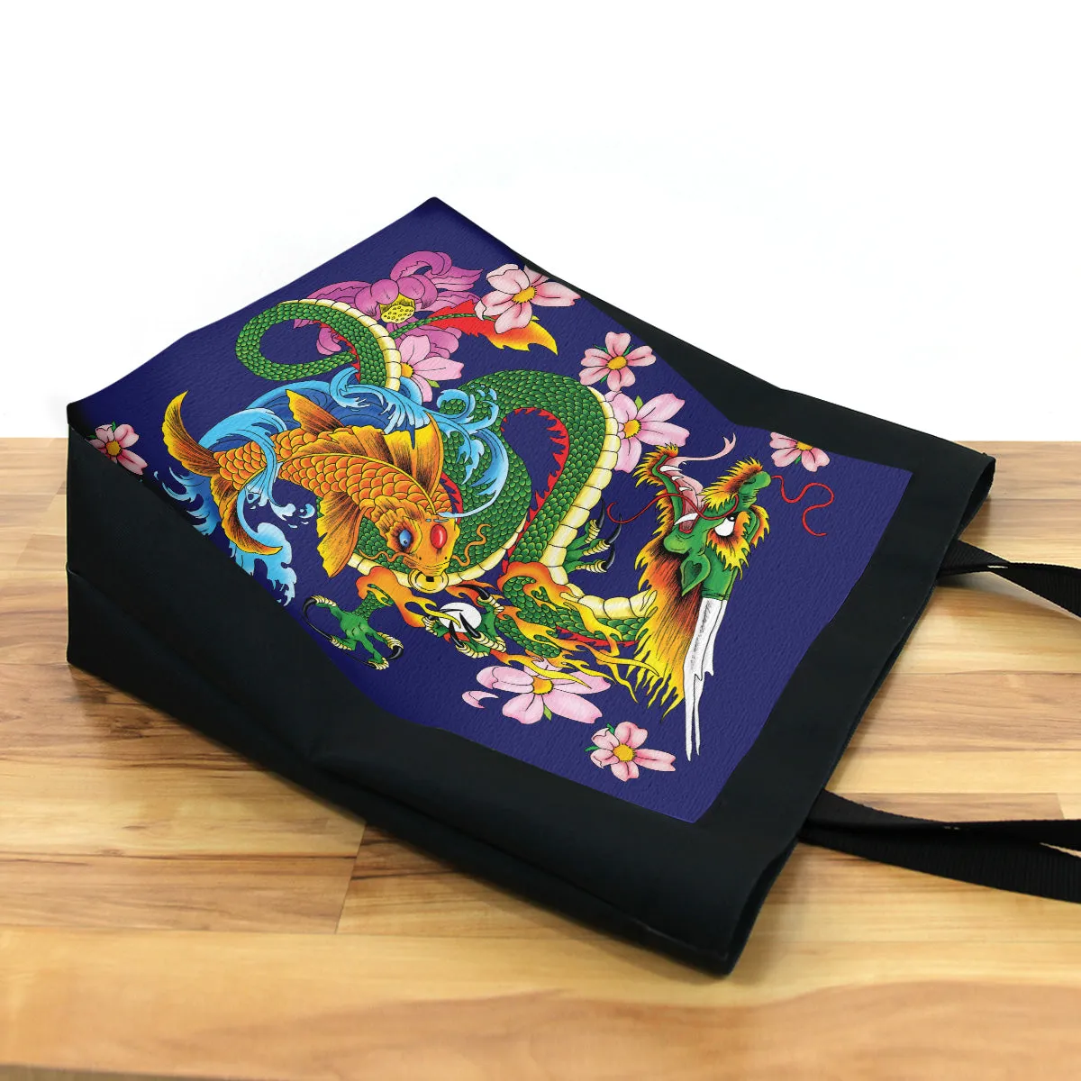 Dragon And Koi Day Tote