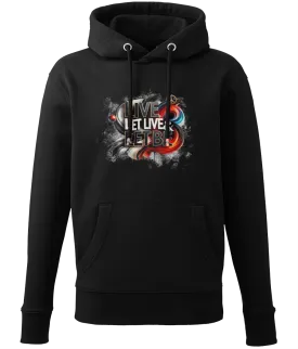 Eco-Friendly Hoodie - Live, Let Live & Let Be