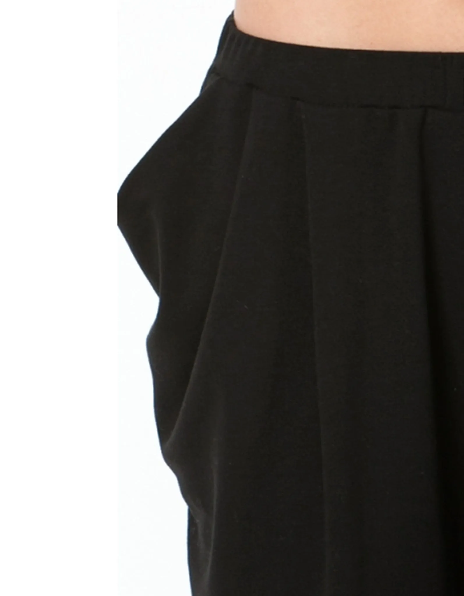 Edgy Draped Pants