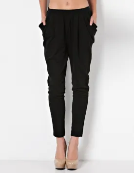 Edgy Draped Pants