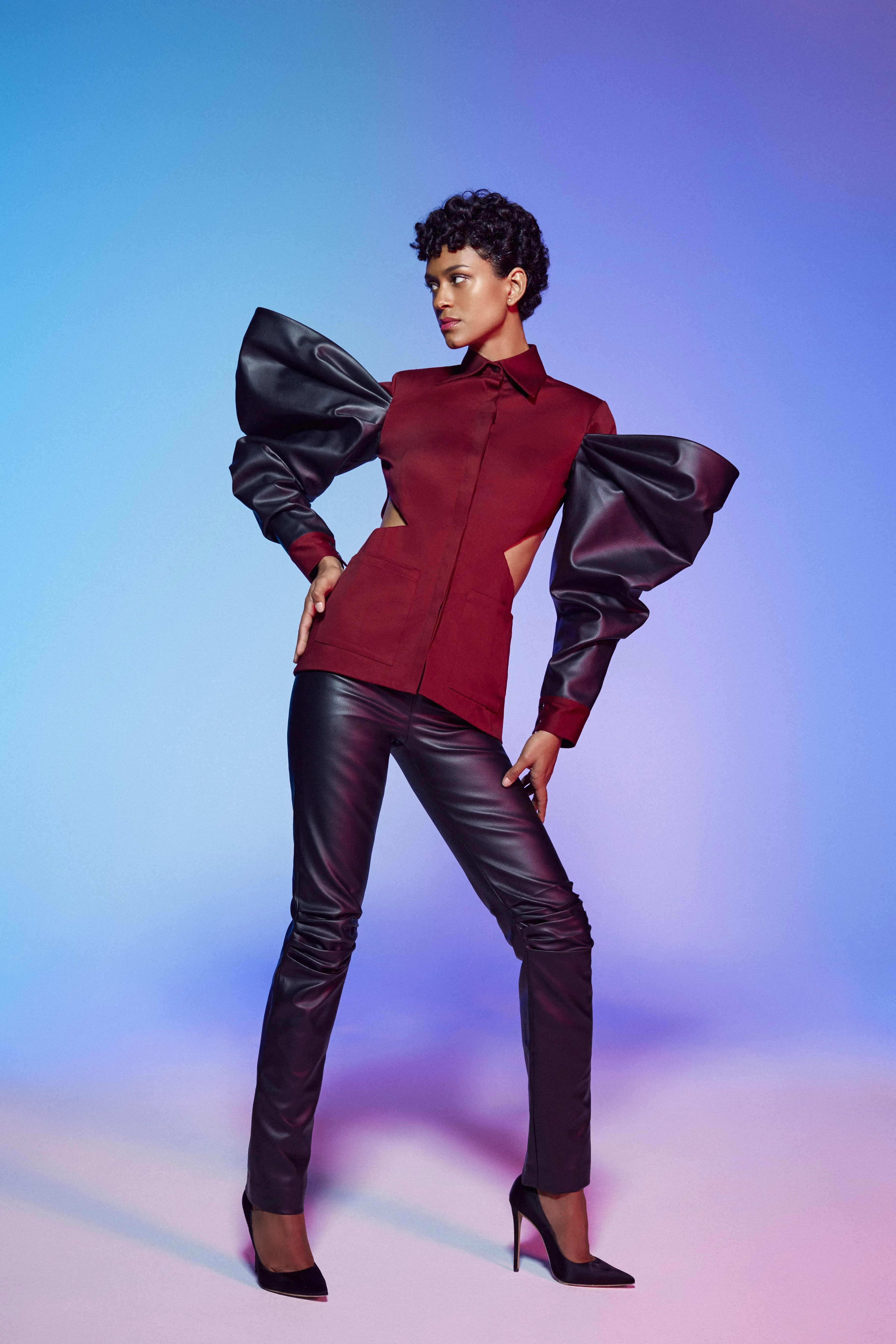 Edgy Shirt - Red
