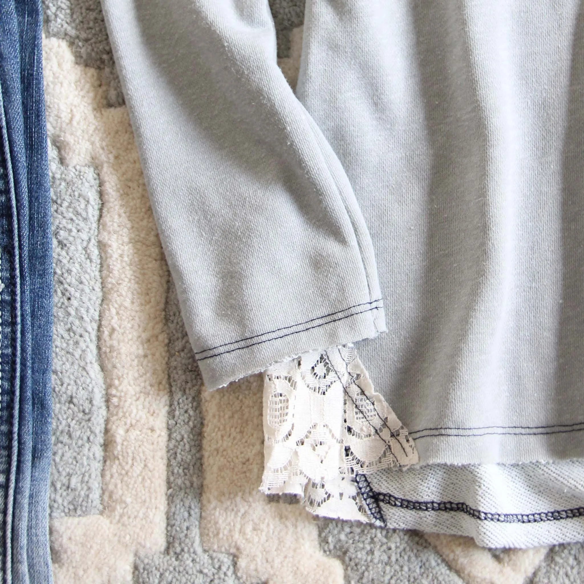 Fable & Fringe Lace Sweatshirt