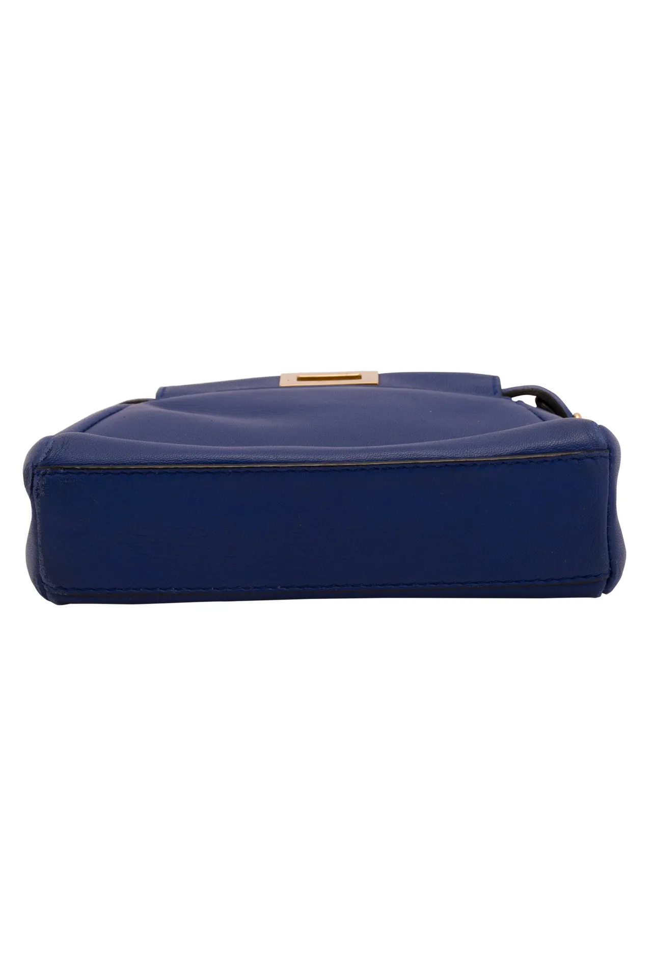 FENDI Nappa Micro Peekaboo Iconic Satchel Iris