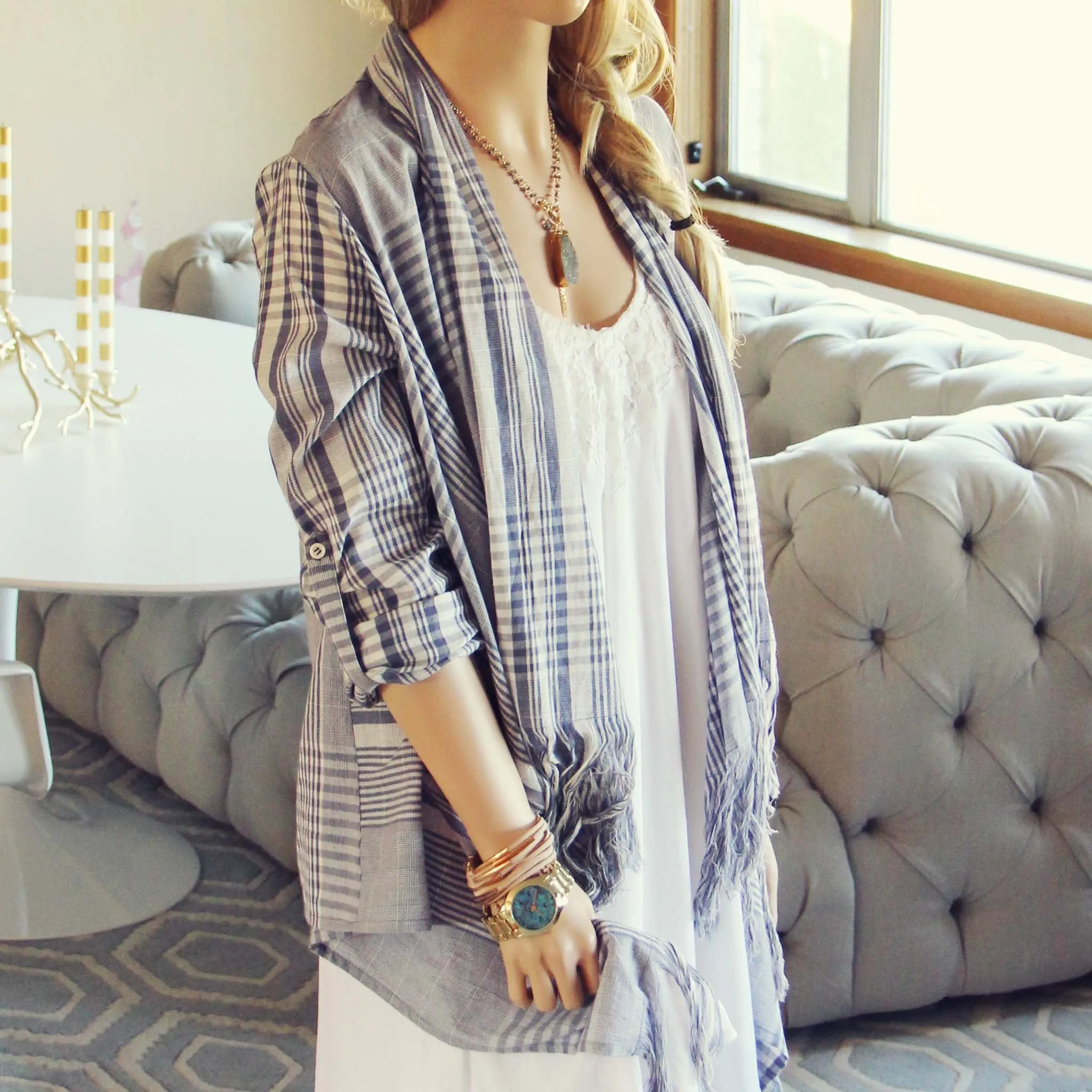 Follow & Fringe Top