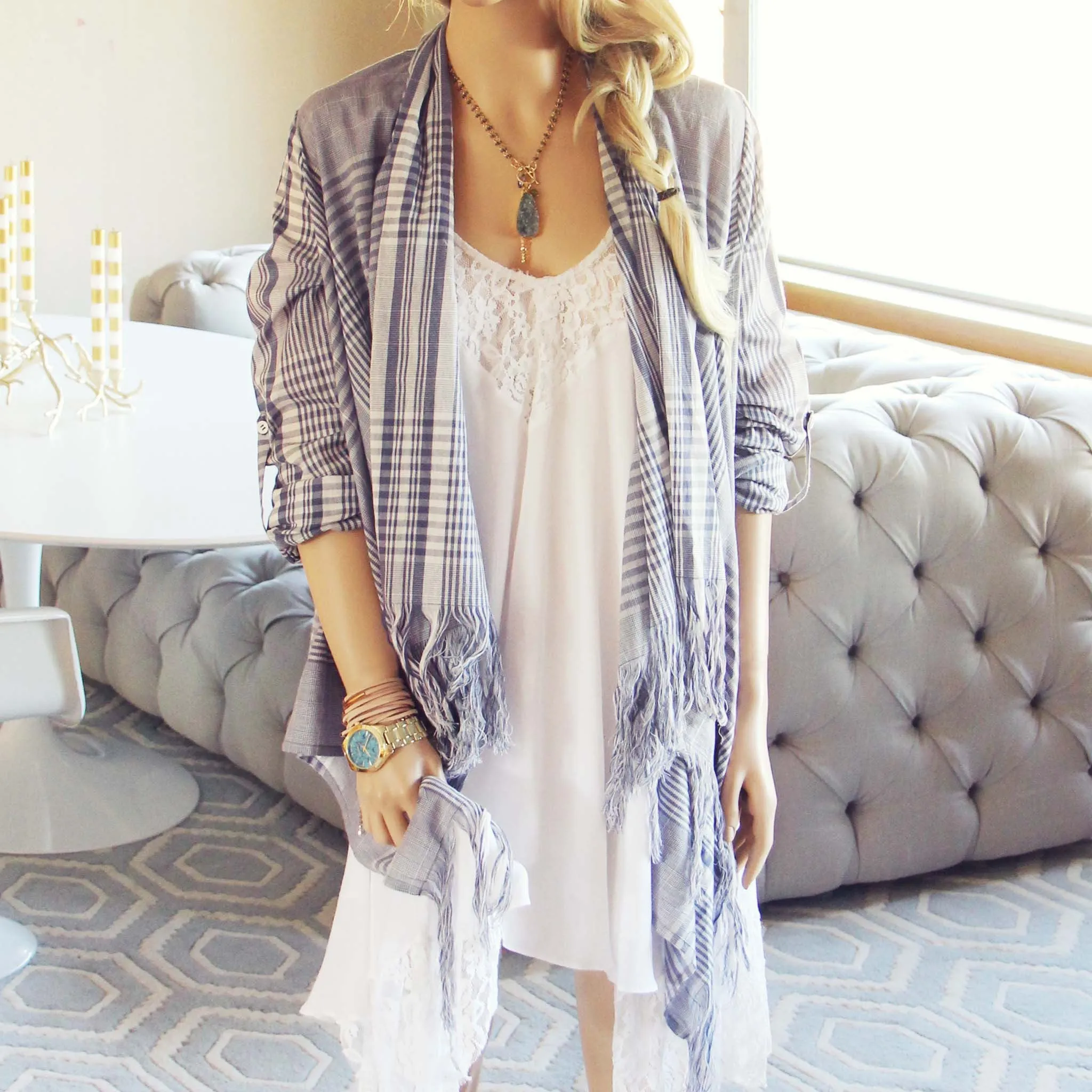 Follow & Fringe Top