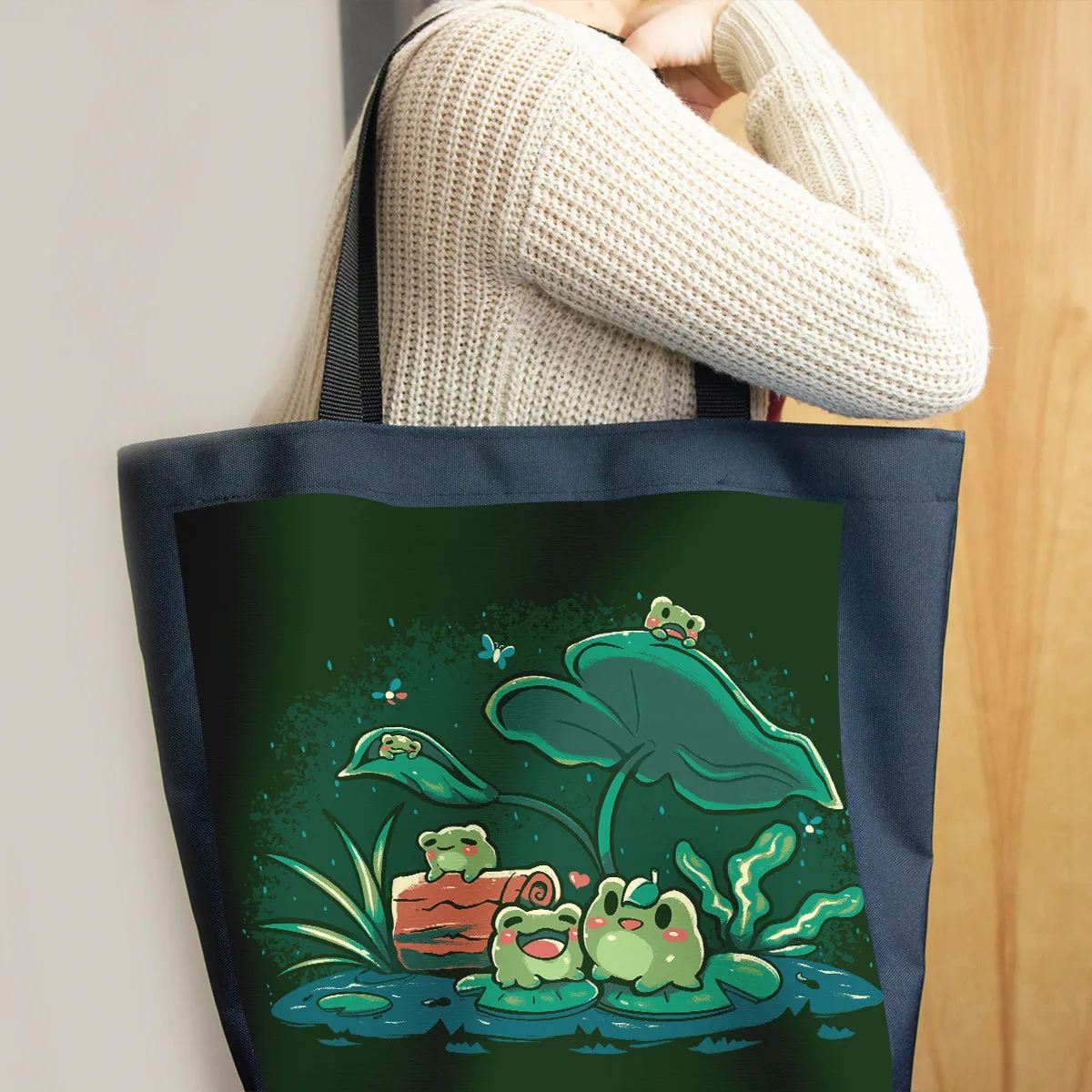 Froggy Friends Day Tote