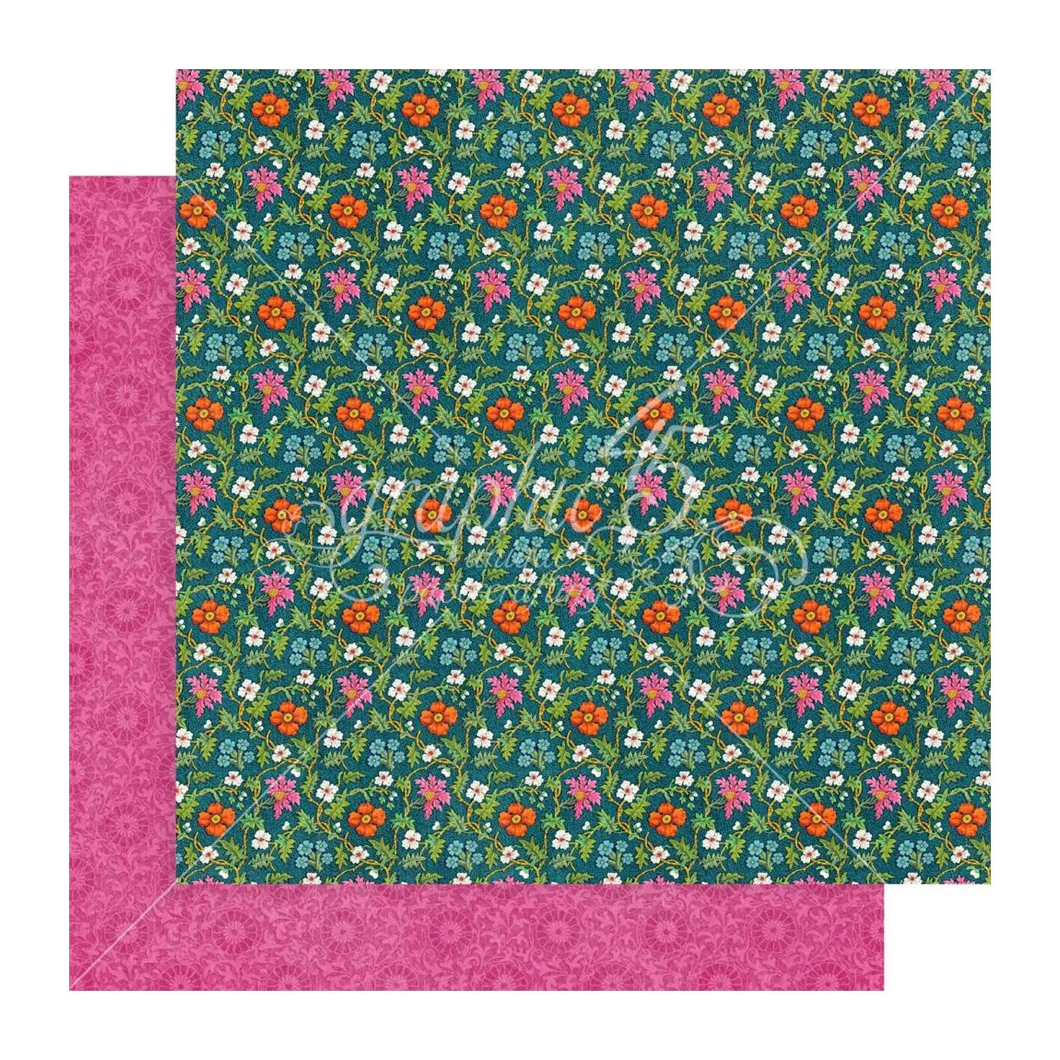 Graphic 45 Let's Get Artsy Double-Sided Cardstock 12"x 12" - Discovery Joy