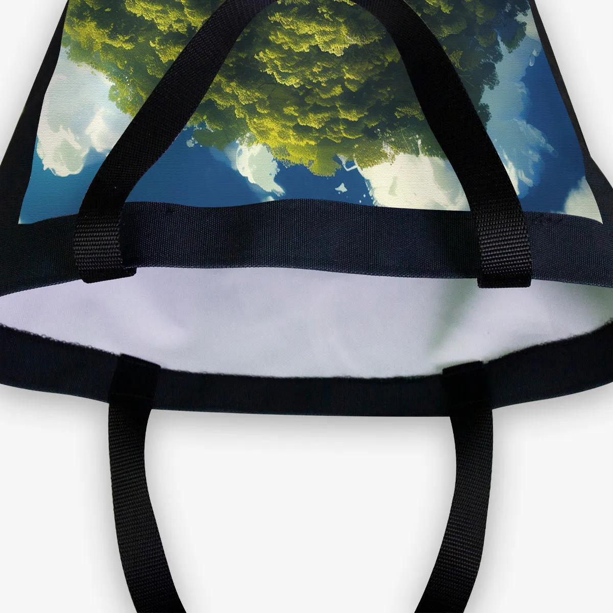 Green Sacred Tree Day Tote