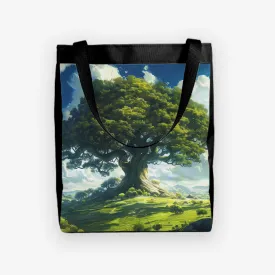 Green Sacred Tree Day Tote