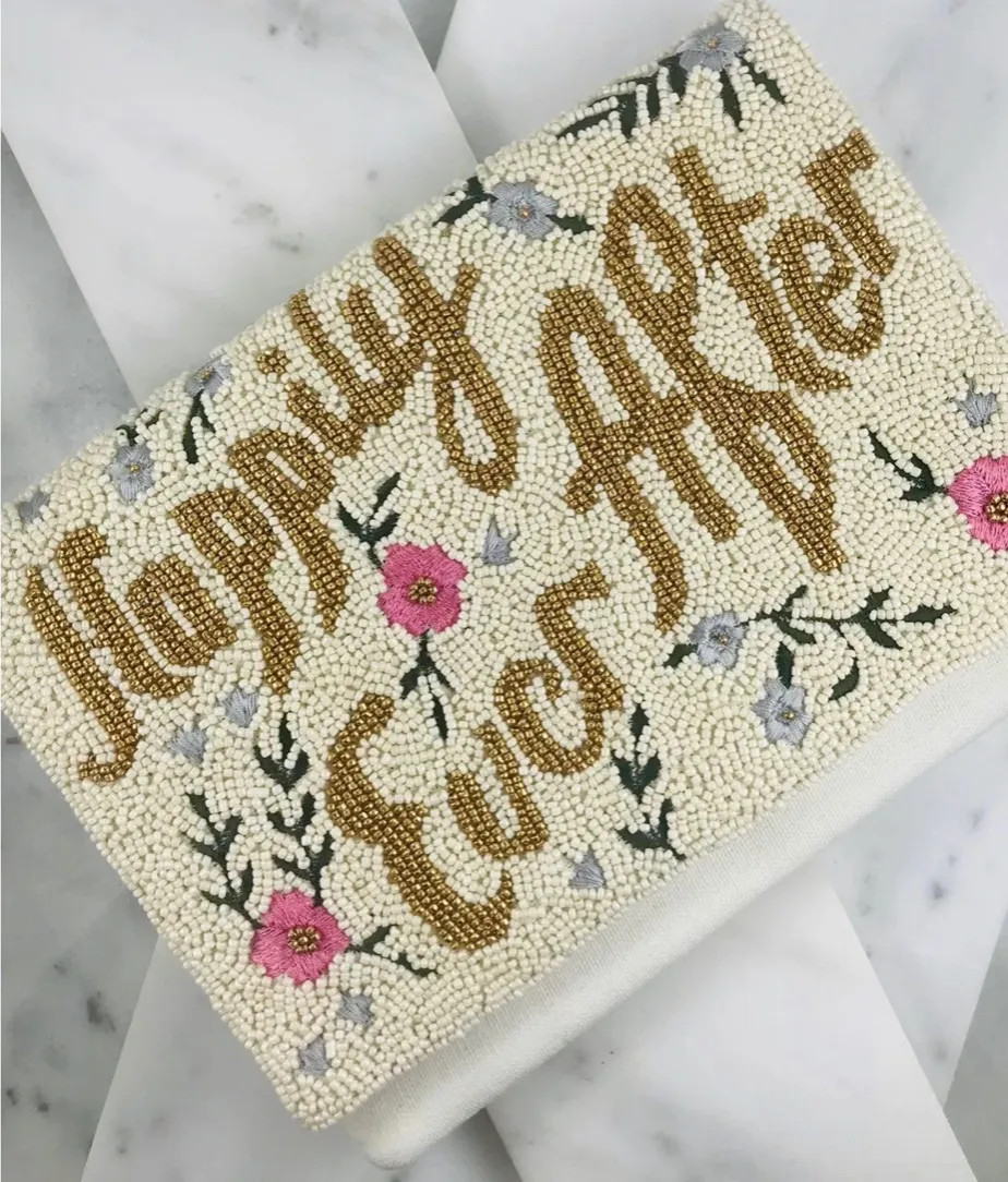 Happily Ever After Beaded Wedding Handbag