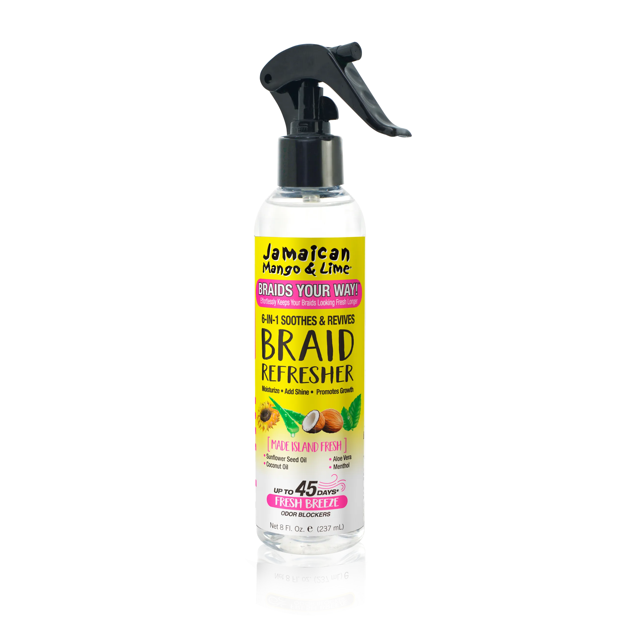 Jamaican Mango & Lime 6-in-1 Soothes & Revives Braid Refresher (8oz)