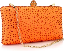 jessie Women Beaded Clutch Bag Rhinestone Crystal Purse Glitter Evening Handbag for Wedding Cocktail Prom Party