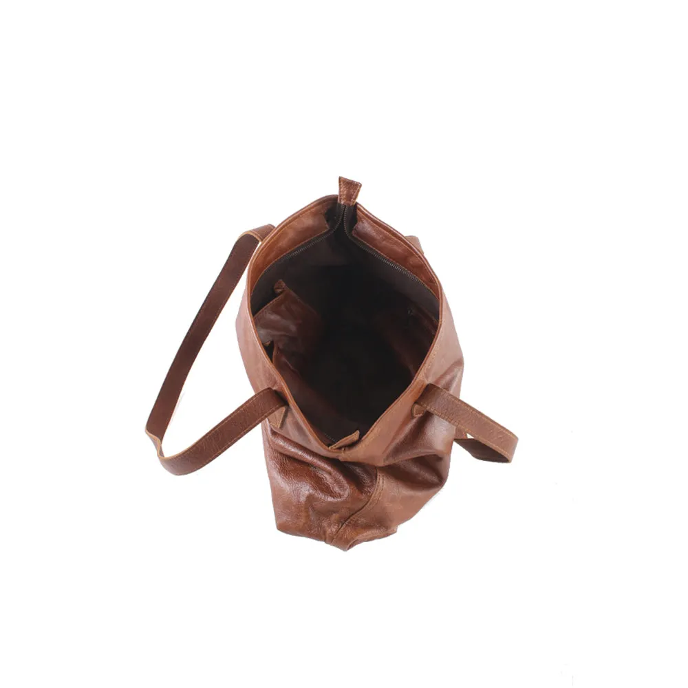 Leather Tote Ladies handbag