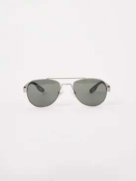 Metal D-Frame Sunglasses