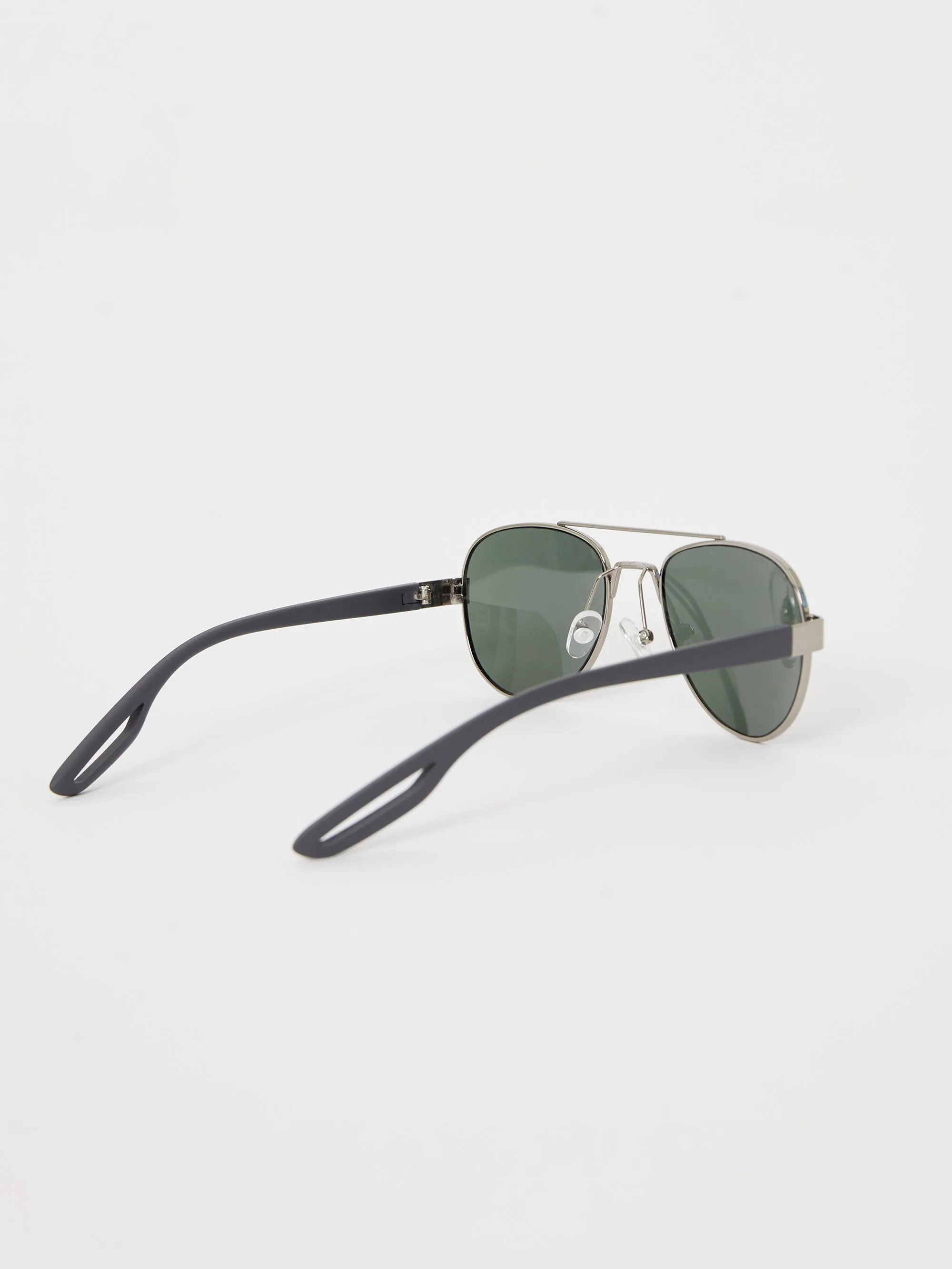 Metal D-Frame Sunglasses