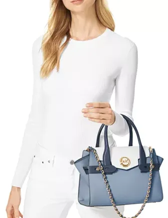 Michael Michael Kors Carmen Flap Belted Satchel
