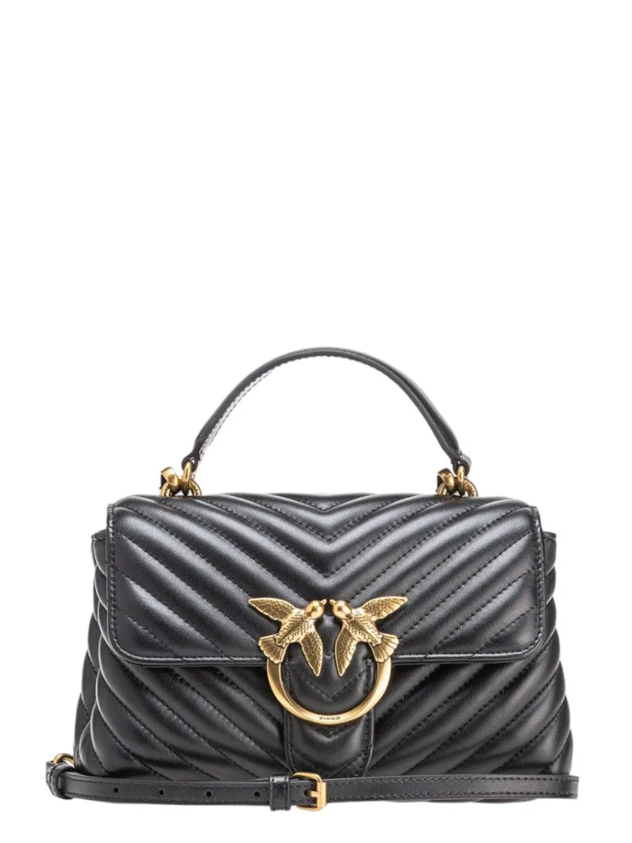 Mini lady love bag puff chevron