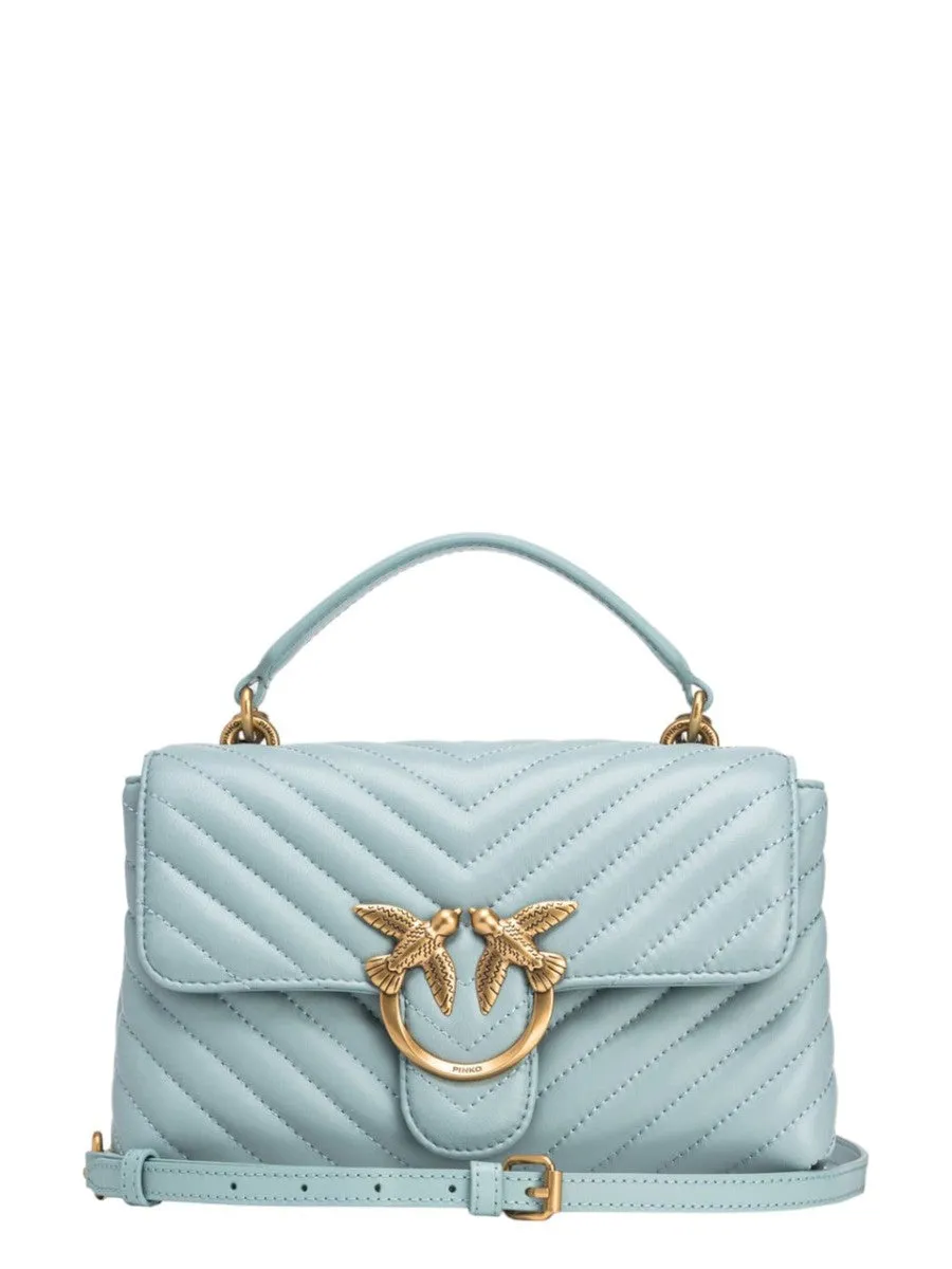 Mini lady love bag puff chevron