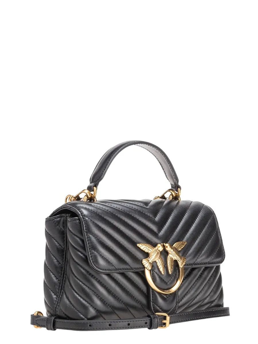Mini lady love bag puff chevron