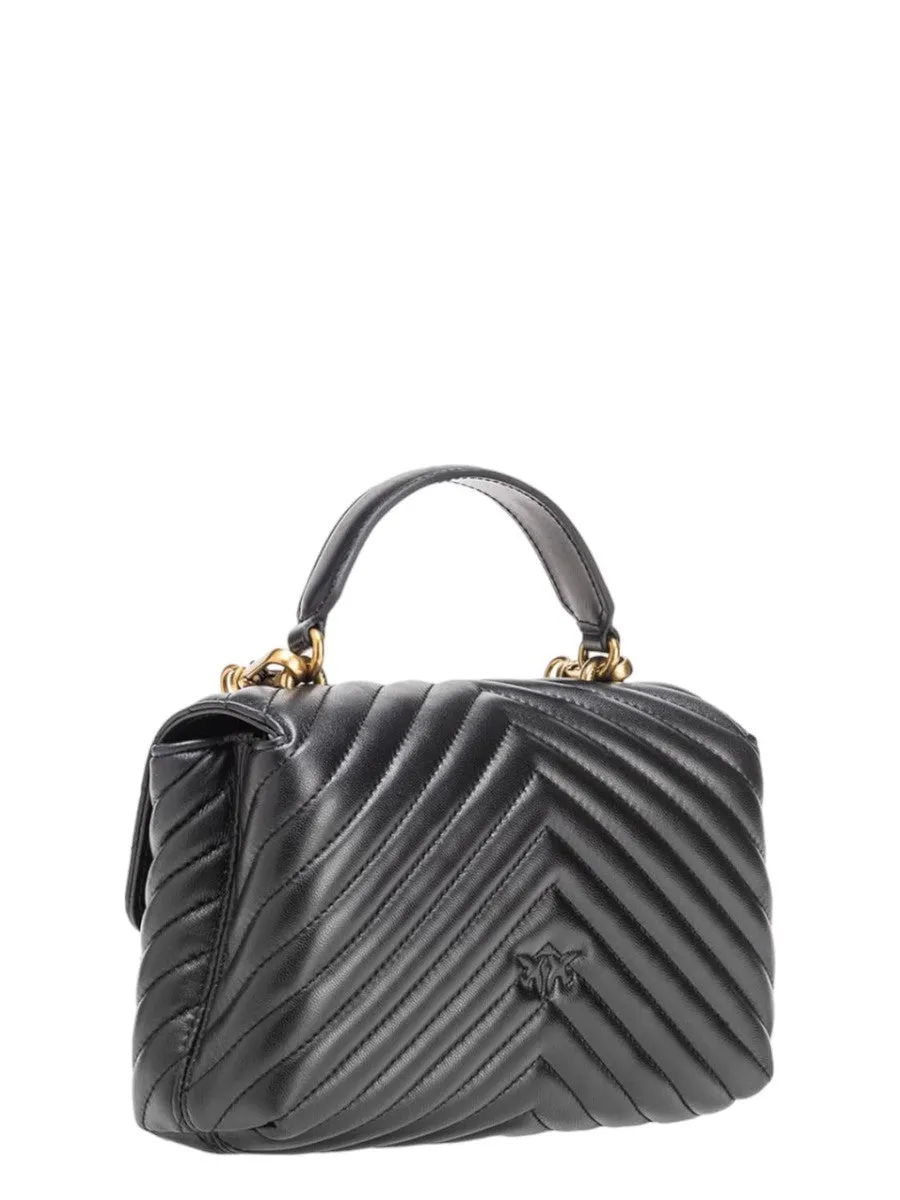 Mini lady love bag puff chevron