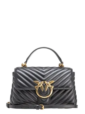 Mini lady love bag puff chevron
