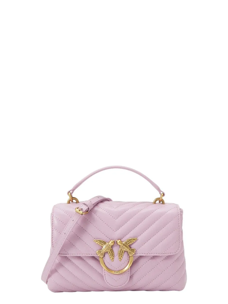 Mini lady love bag puff chevron