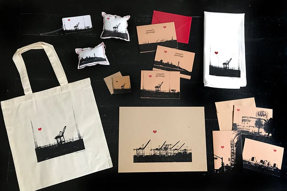 Oakland Crane tote bag