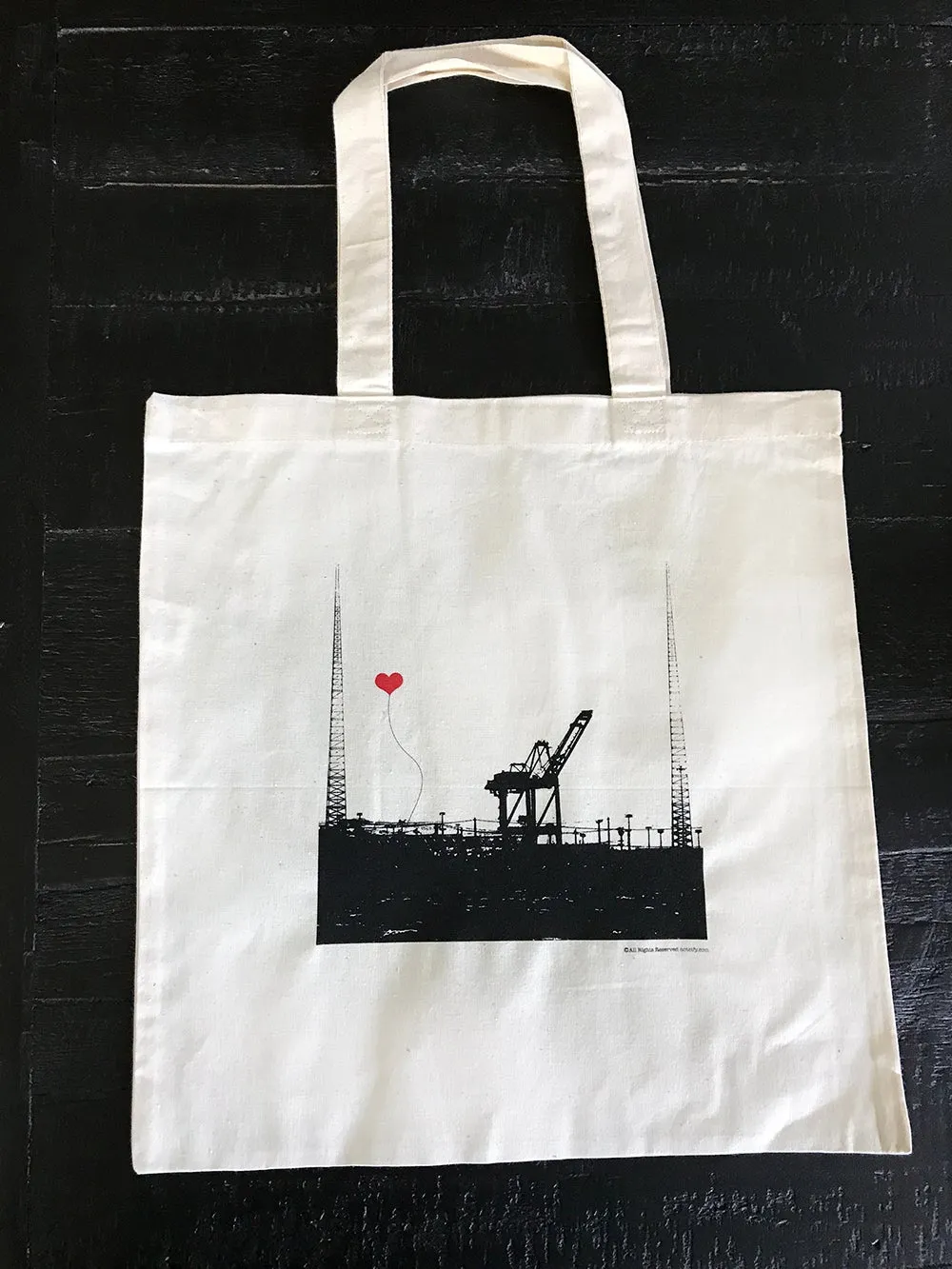 Oakland Crane tote bag