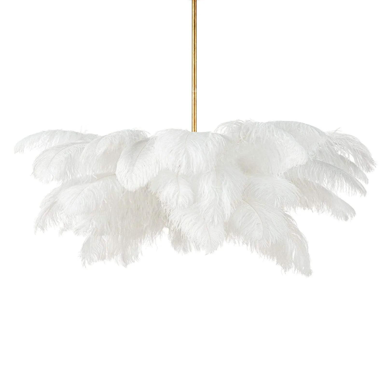 Ostrich Feather Chandeliers
