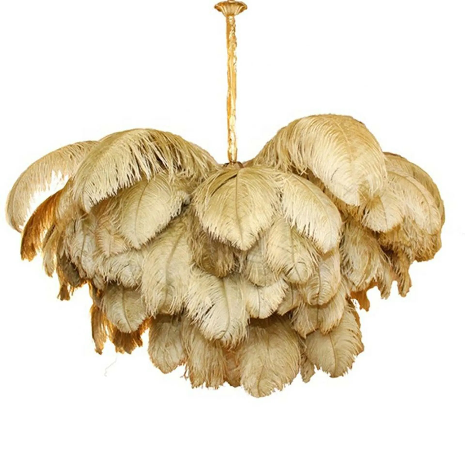 Ostrich Feather Chandeliers