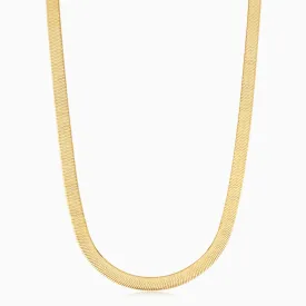 Park Avenue Statement Herringbone Necklace